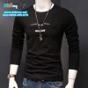 Áo thun tay dài Cotton 4 chiều