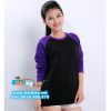 Áo thun tay raglan nữ