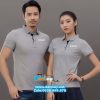 Áo thun công sở màu xám tro