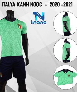 In áo bóng đá B57XL Xanh Lá