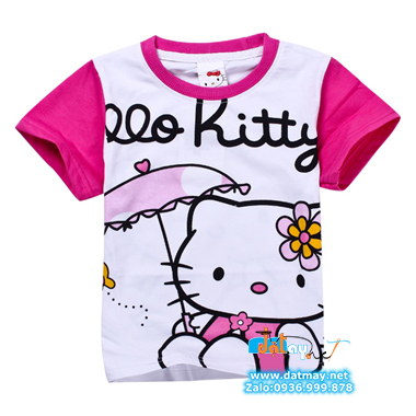 Áo thun bé gái Hello Kitty