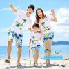 Áo thun đi biển hình cây dừa