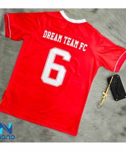 In áo bóng đá đội DTFC đỏ