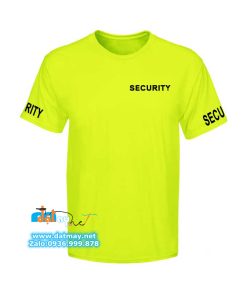 Đồng phục bảo vệ xanh dạ quang security