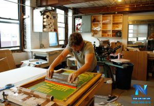 Kỹ thuật in lụa trên vải