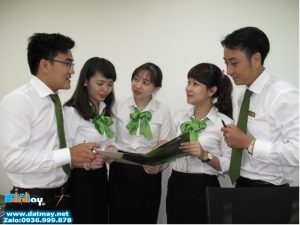 Cách chọn size áo đồng phục ngân hàng Vietcombank