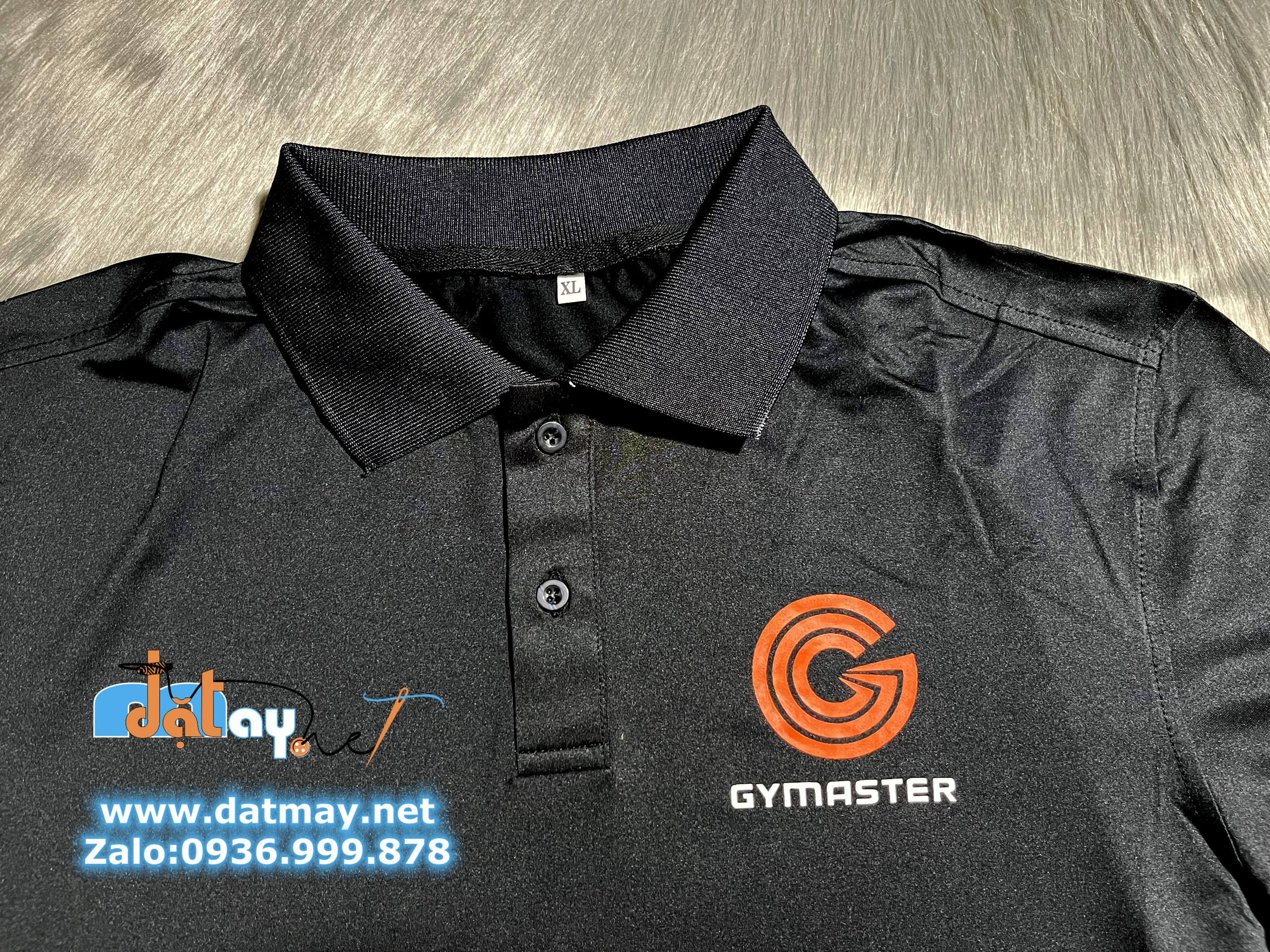 áo pt gymmaster màu đen