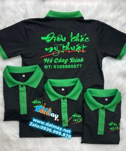 áo thun đồng phục điêu khắc mỹ thuật hồ công định