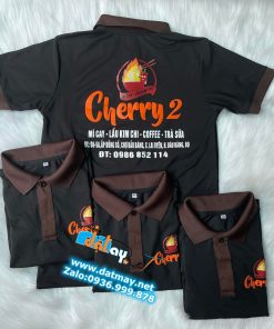 áo thun đồng phục quán mì cay cherry 2