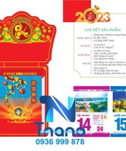 In lịch tết
