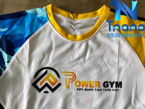 áo cổ tròn tay dài power gym