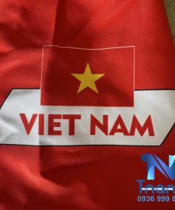 áo khoác dù đỏ xám