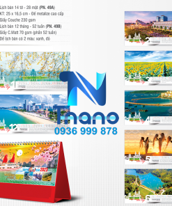 in Lịch để bàn 2023 chủ đề Việt Nam Tươi Đẹp