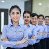 áo sơ mi văn phòng nữ