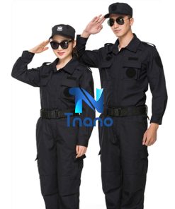 đồng phục bảo vệ màu đen