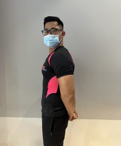 đồng phục pt 25 fit phối hồng
