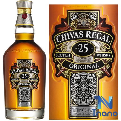 Đôi nét về sản phẩm rượu Chivas 25 chính hãng 