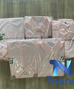 áo sơ mi logo thêu