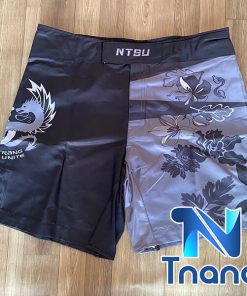 quần mma vải dù in chuyển nhiệt