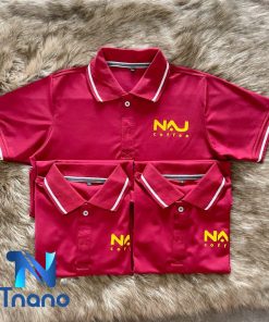 Đồng phục Nậu coffee màu hồng