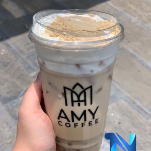 In ly nhựa logo Amy coffee