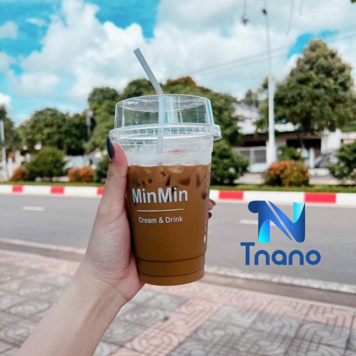 In ly nhựa logo Min Min Cram and Drink