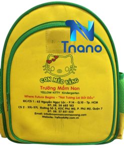 Xưởng sản xuất balo đẹp trường mầm non Con Mèo Vàng