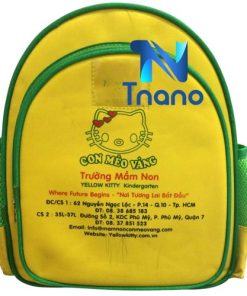 Xưởng sản xuất balo đẹp trường mầm non Con Mèo Vàng