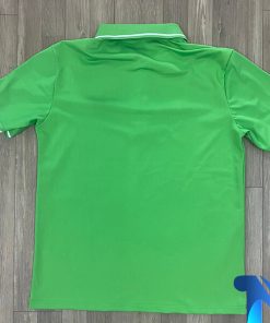 áo thun xanh lá đồng phục giáo viên trường mầm non