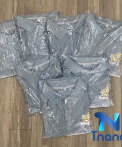 đồng phục áo cá sấu poly thái 4 chiều
