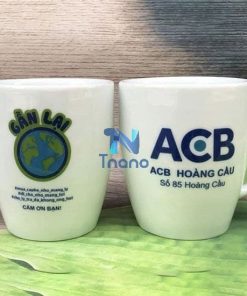 In ly sứ logo ngân hàng ACB Hoàng Cầu