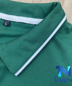 áo cổ trụ vải mè cổ sơ mi