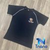 áo pt cổ tròn màu đen - trí anh