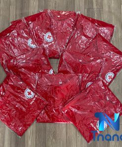 đồng phục áo thun cổ trụ hội chữ thập đỏ