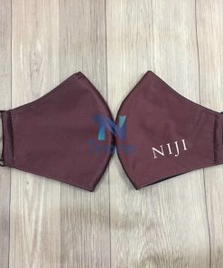 Khẩu trang vải in logo công ty Niji giá rẻ