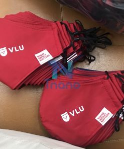 Khẩu trang vải in logo đẹp
