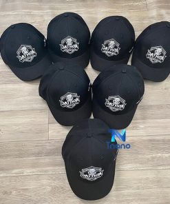 nón kaki 65/35 logo thêu - đạt hòa