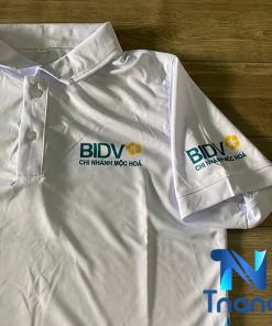 áo bóng chuyền cổ trụ bidv