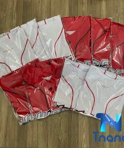 Áo đồng phục bóng chày Thunder trắng – đỏ
