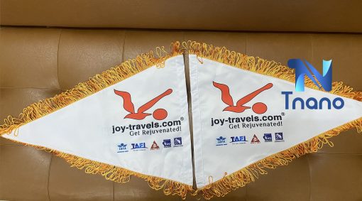 In cờ lưu niệm du lịch Vietravel đẹp giá rẻ