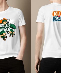 Áo thun đồng phục cổ tròn cotton in hình