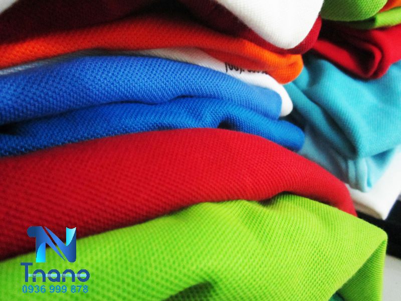 Các loại vải thường được dùng để may áo thun nhóm