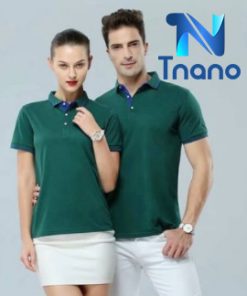 áo thun cá sấu xanh sẫm