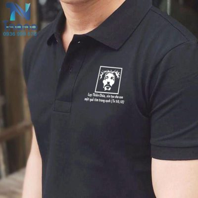 Có nhiều loại vải được dùng để in logo lên áo