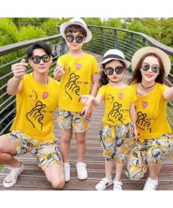 áo thun đồng phục gia đình