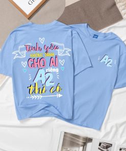 áo thun lớp cắm trại hè