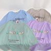áo thun cotton cổ tròn tay lở