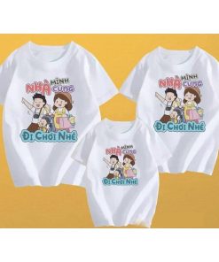 Áo thun đồng phục sự kiện công ty đi nghỉ