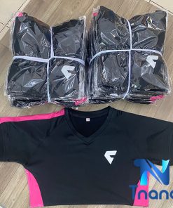 áo thun cổ tim đồng phục pt