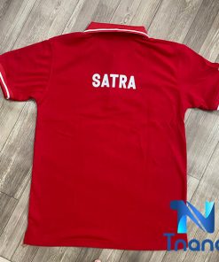 áo thun satra vải cá sấu mè